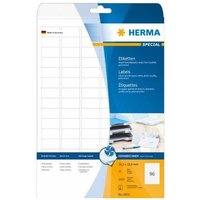 Herma - Inkjet-Etiketten A4 30.5x16.9 mm weiß Papier matt 2400 St. von Herma