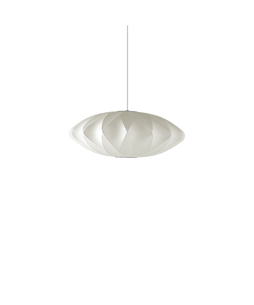 Herman Miller - Nelson Saucer Crisscross Bubble Small Pendelleuchte von Herman Miller