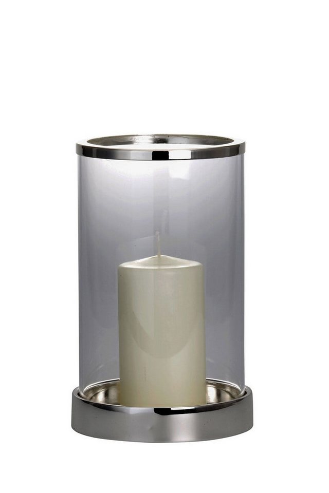 Hermann Bauer jun. Kollektion GmbH Windlicht Windlicht "Modern"versilbert glatt poliert, H 26 cm, Ø 17 cm Hermann Bauer jun. Kollektion GmbH Windlicht Windlicht "Modern"versilbert glatt poliert, H 26 cm, Ø 17 cm von Hermann Bauer jun. Kollektion GmbH