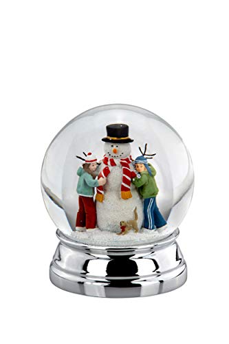 Schneekugel Schneemann / Kinder XL Höhe 12,0 cm, Ø 10,0 cm von SYNYEY
