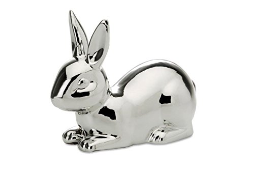 Osterdeko Hase liegend groß, Porzellan, versilbert anlaufgeschützt silber glänzend Osterdeko Hase liegend groß, Porzellan, versilbert anlaufgeschützt silber glänzend von Hermann Bauer jun. Kollektion