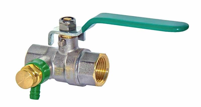 Hermann Schmidt Kugelhahn, DVGW Kugelhahn für Trinkwasser mit langem Hebel und Entleerung Hermann Schmidt Kugelhahn, DVGW Kugelhahn für Trinkwasser mit langem Hebel und Entleerung von Hermann Schmidt