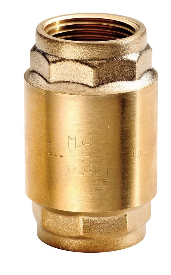 Hermann Schmidt Rückschlagventil, Euro 1000 1 1/4", Messing Hermann Schmidt Rückschlagventil, Euro 1000 1 1/4", Messing von Hermann Schmidt