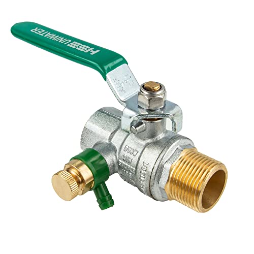 Kugelhahn mit Entleerung 1489, UNIWATER CHROM - DVGW bis +150°C - IG x AG 3/4 Zoll Kugelhahn mit Entleerung 1489, UNIWATER CHROM - DVGW bis +150°C - IG x AG 3/4 Zoll von Hermann Schmidt