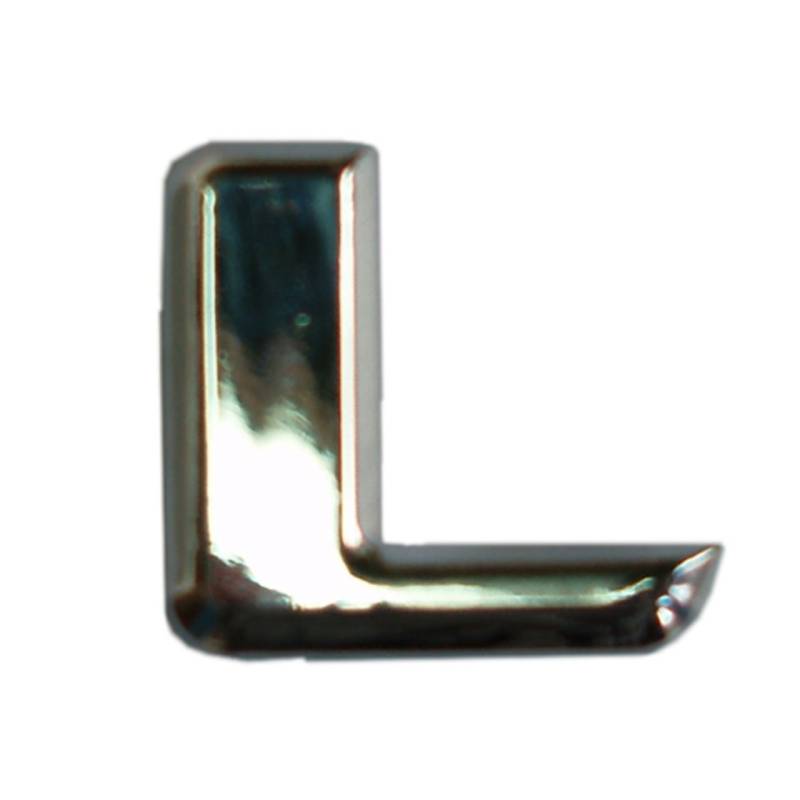 Hermann Schütz 3D-Relief-Chrome-Buchstabe L 25x35mm von Hermann Schütz