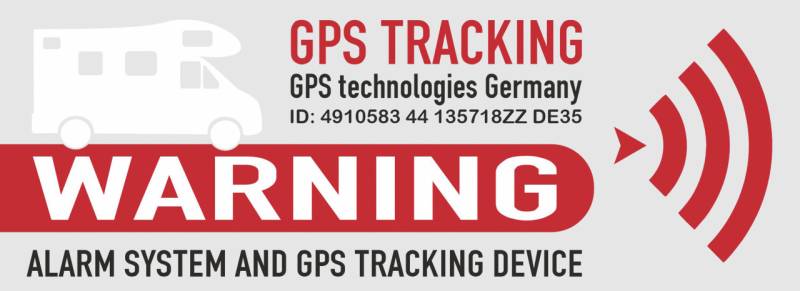 Hermann Schütz Aufkleber GPS Tracking von Hermann Schütz