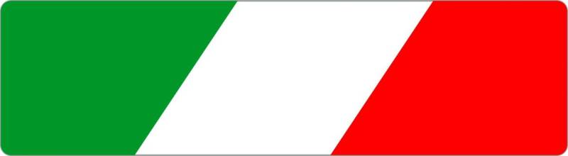 Hermann Schütz Aufkleber Italien Flagge Dimension 15x55mm von Hermann Schütz
