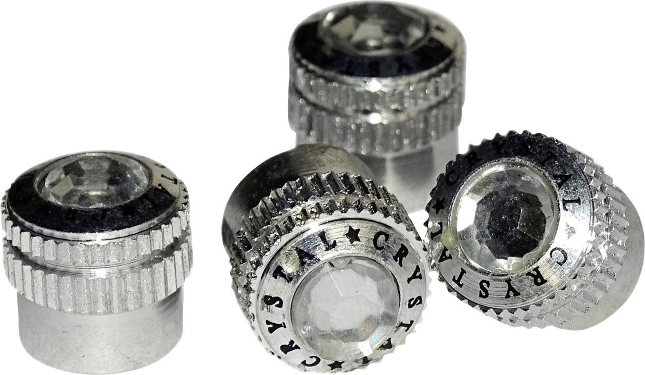 Hermann Schütz Ventilkappe Hermann Schütz Ventilkappen Crystal silber 4er-Set Hermann Schütz Ventilkappe Hermann Schütz Ventilkappen Crystal silber 4er-Set von Hermann Schütz