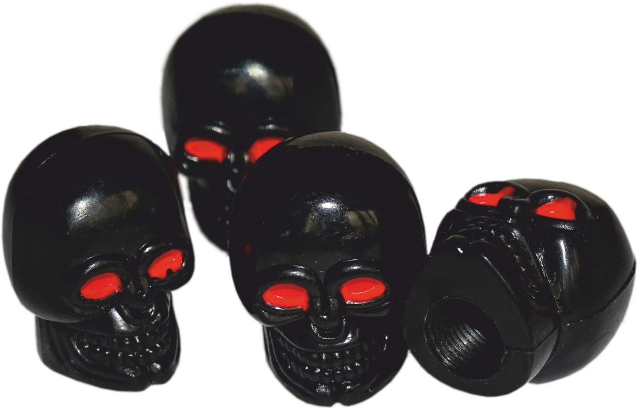 Hermann Schütz Ventilkappen Vent-Cap Totenkopf schwarz 4er-Set Hermann Schütz Ventilkappen Vent-Cap Totenkopf schwarz 4er-Set von Hermann Schütz