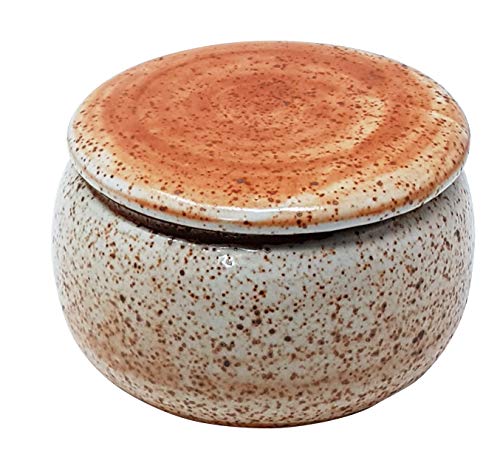 Original Französische Wassergekühlte Keramik Butterdose, Nie Mehr Harte Butter Zum Frühstück, Immer Frische Und Streichfähige Butter, ca. 250 g Butter, Shino 73, BR. DE. B-G Original Französische Wassergekühlte Keramik Butterdose, Nie Mehr Harte Butter Zum Frühstück, Immer Frische Und Streichfähige Butter, ca. 250 g Butter, Shino 73, BR. DE. B-G von Hermans-Keramik