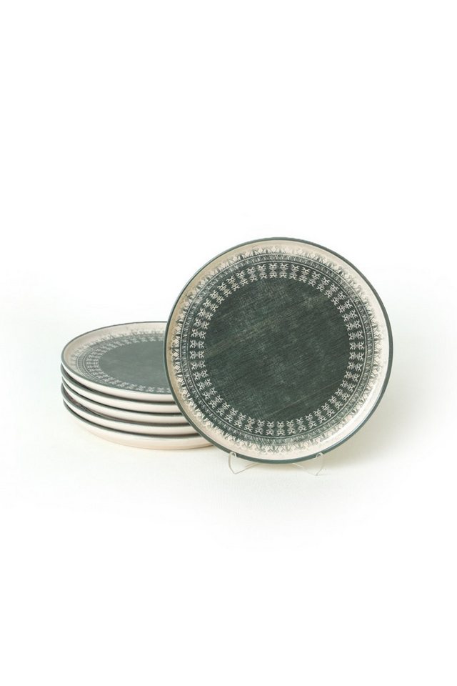 Hermia Concept Dessertteller 100% CERAMIC, 22 cm (6 Pieces) M2109, (6 St) von Hermia Concept
