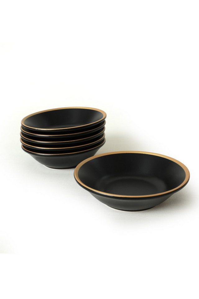 Hermia Concept Teller-Set 100% CERAMIC, 18 cm / 530 cc (6 Pieces) M1904 (6-tlg) von Hermia Concept