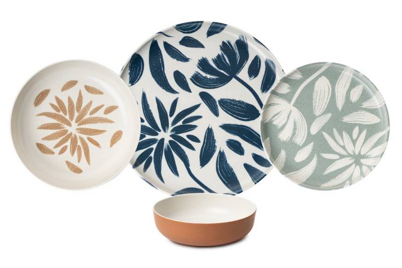 Hermia Concept Teller-Set 100% PORCELAIN P9779 (24-tlg) von Hermia Concept