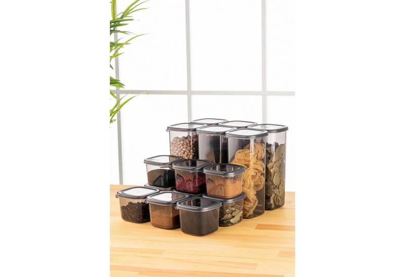 Hermia Concept Vorratsdose FRM5365 Size: 10 x 10 x 9,5 cm / 550 ml (9 Pieces) von Hermia Concept