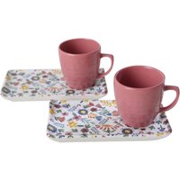 HermiaConcept Kaffeetassen-Set Giannis multicolor Steinzeug von HermiaConcept