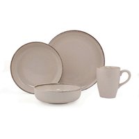 HermiaConcept Tafelservice Dirk creme Porzellan 16 tlg. von HermiaConcept