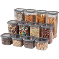 HermiaConcept Vorratsdosenset 12-tlg. anthrazit von HermiaConcept
