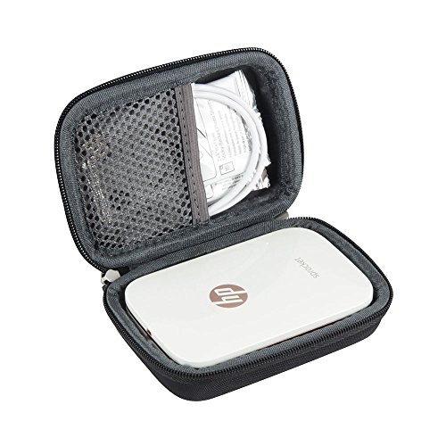 Hermitshell Reise Fall für HP Sprocket Mobiler Fotodrucker (Schwarz) von Hermitshell