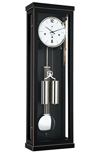 Hermle Pendelwanduhr Regulator Schwarz 86cm- 70993-740351 von Hermle