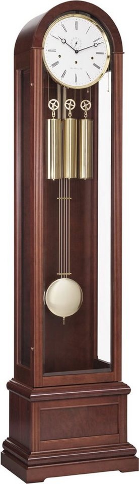 Hermle Standuhr Standuhr Nussbaum mit Wurzelholz - Hermle Modell: 01087-030461 von Hermle