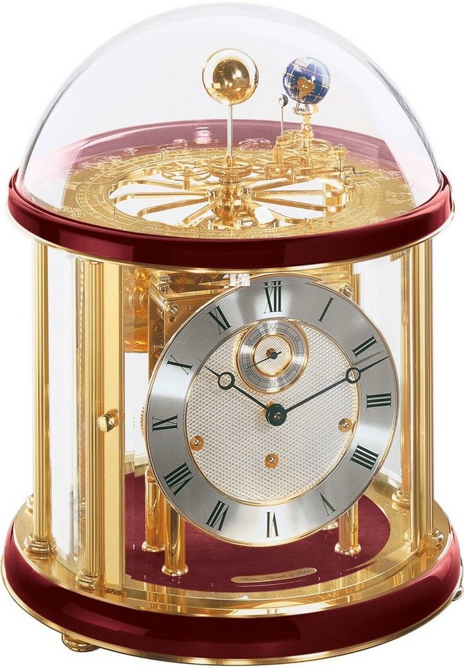 Hermle Tischuhr Tischuhr Messing Rot - Hermle Modell: 22805-V20352 von Hermle