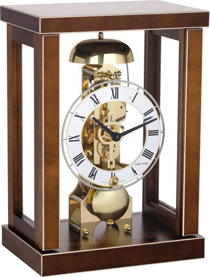 Hermle Tischuhr Tischuhr Nussbaum Schlag auf Glocke - Hermle Modell: 23056-030791 Hermle Tischuhr Tischuhr Nussbaum Schlag auf Glocke - Hermle Modell: 23056-030791 von Hermle