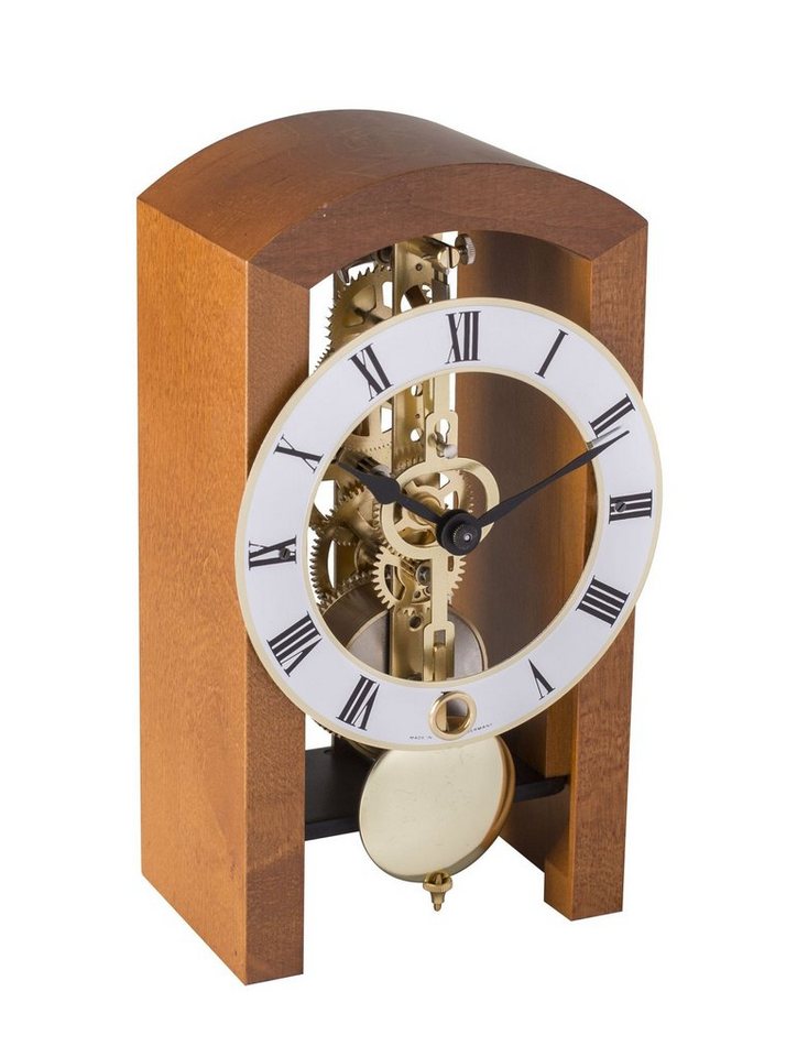 Hermle Uhr HERMLE Skelett-Tischuhr, Kirschbaum von Hermle