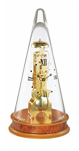 Hermle Uhrenmanufaktur Tischuhr, Glas, Kirschbaum, Ø 18cm x 35cm Hermle Uhrenmanufaktur Tischuhr, Glas, Kirschbaum, Ø 18cm x 35cm von Hermle
