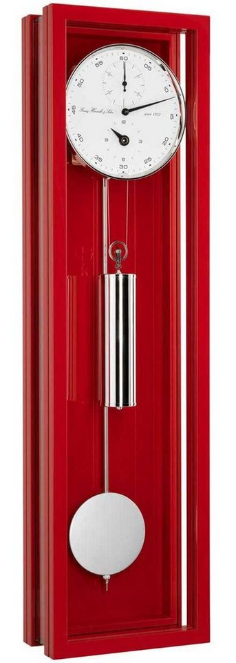 Hermle Wanduhr Pendeluhr Rot 31-Tage-Werk - Hermle Modell: 71006-360761 von Hermle
