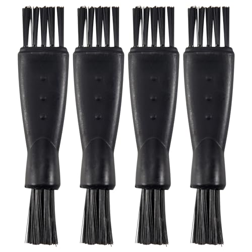 Hermosiey 4-Teilige Doppelseitige Rasierapparat-Rasierer-ReinigungsbüRste Clipper Cleaner Brush Clipper-ReinigungsbüRste für MäNner von Hermosiey