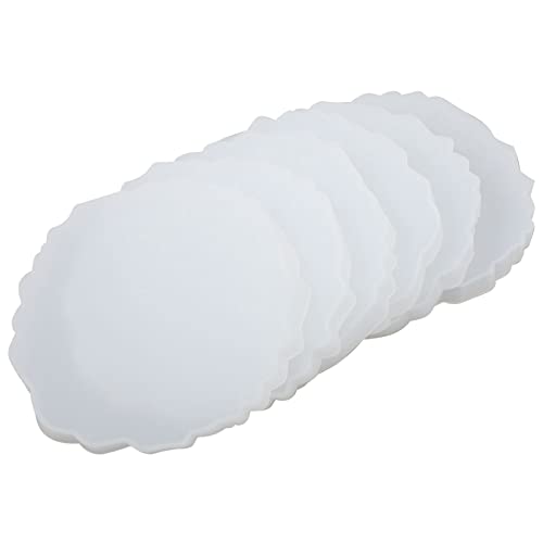 Hermosiey 6 StüCk Harz Untersetzer Form GroßE Silikon Geode Form UnregelmäßIge Wellen Form Form Tray Form Untersetzer Guss Form Hermosiey 6 StüCk Harz Untersetzer Form GroßE Silikon Geode Form UnregelmäßIge Wellen Form Form Tray Form Untersetzer Guss Form von Hermosiey