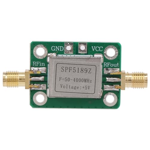 Hermosiey HF VerstäRker, Rauscharmer LNA 50 Bis 4000 MHz SPF5189Z HF VerstäRker Zur VerstäRkung FM HF VHF UHF Radio Signal Hermosiey HF VerstäRker, Rauscharmer LNA 50 Bis 4000 MHz SPF5189Z HF VerstäRker Zur VerstäRkung FM HF VHF UHF Radio Signal von Hermosiey