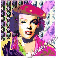 Cherilyn Che Guevara Marilyn | Pop Art Bild Kunst Contemporary Modern Limited Edition Streetart Urban von HeroesberlinPopArt