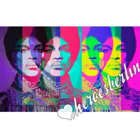 Pop Art | Bild Wanddeko Kunst Contemporary Modern Prince Limited Edition Streetart Berlin von HeroesberlinPopArt