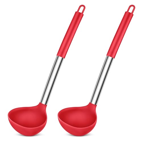 Herogo 2 Pieces Soup Ladle (Red) von Herogo