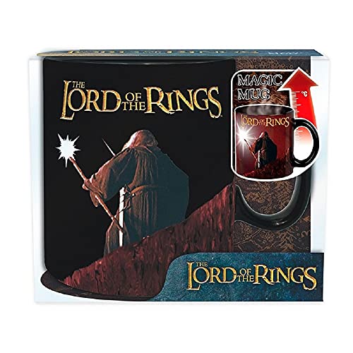 Herr der Ringe - Tasse - Gandalf - Kaffeebecher - Balrog - Thermoeffekt Mug Moria - 460 ml - Geschenkbox von Herr der Ringe