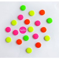 Neon Magnet Set 8 Magneten Herr Fuchs von HerrFuchs