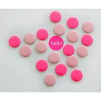 Pink Rosa Magnet Set 8 Magneten von HerrFuchs