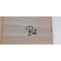 Bad Schild, Toilettenschild Aus Mdf "Betty" Bad Schild, Toilettenschild Aus Mdf "Betty" von HerrlichesHeim