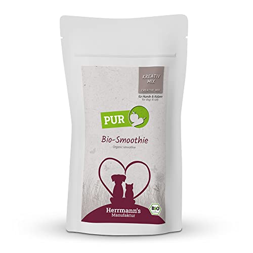 Herrmann's - Kreativ-Mix Bio Smoothie - 15 x 150g - Nassfutter - Für Hund & Katze von Herrmann's