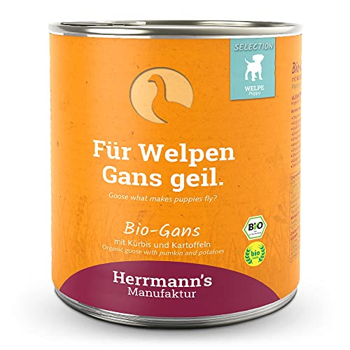 Selection Puppy Organic Goose mit Pumpkin und Kartoffel, 800 g Selection Puppy Organic Goose mit Pumpkin und Kartoffel, 800 g von Wolfsblut