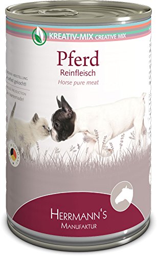 Herrmanns Pferd 100 Prozent, 12er Pack (12 x 400 g) von Herrmann's