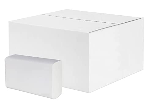 HERRMANN Interfold Papierhandtücher | 21 x 24 cm Hochweiß 2-lagig | 3000 Blatt | Falthandtücher geeignet für Handtuchspender in Toiletten, Büros, Praxen und Studios von Herrmann