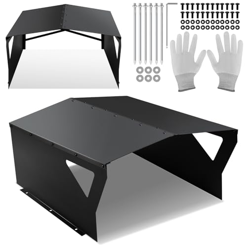 Herrselsam Mähroboter Garage Verzinktem Schutzüberdachung Carport Überdachung für Rasenmäher Rasenroboter mit Handschuhe und UV-Schutz | ideal Gegen Regen und Hagel 78x60x34cm Schwarz Herrselsam Mähroboter Garage Verzinktem Schutzüberdachung Carport Überdachung für Rasenmäher Rasenroboter mit Handschuhe und UV-Schutz | ideal Gegen Regen und Hagel 78x60x34cm Schwarz von Herrselsam