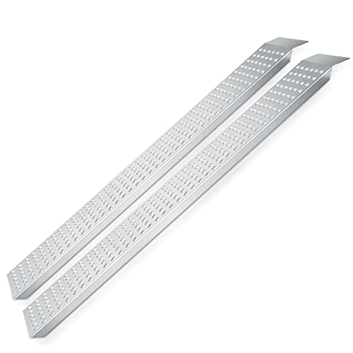 Herrselsam Verladerampe 2er Set Auffahrrampe 400kg Tragfähigkeit Laderampe Antirutsch verzinkter Stahl Verladeschiene für Motorrad ATV Quad PKW Auto Laderampe Herrselsam Verladerampe 2er Set Auffahrrampe 400kg Tragfähigkeit Laderampe Antirutsch verzinkter Stahl Verladeschiene für Motorrad ATV Quad PKW Auto Laderampe von Herrselsam