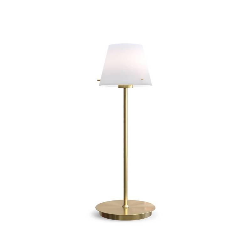 Herstal - Gil Tischleuchte Satin/Brass Herstal von Herstal