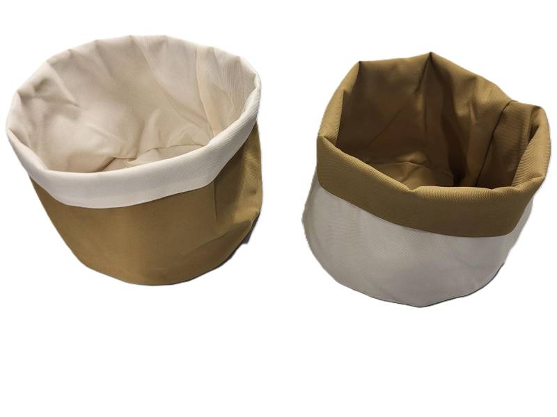 Designer Brotkorb (wendbar) – mit dem Stoff aus der Sunproof Kollektion Cartenza von Hersteller (GPSR): Sonnenmax GmbH