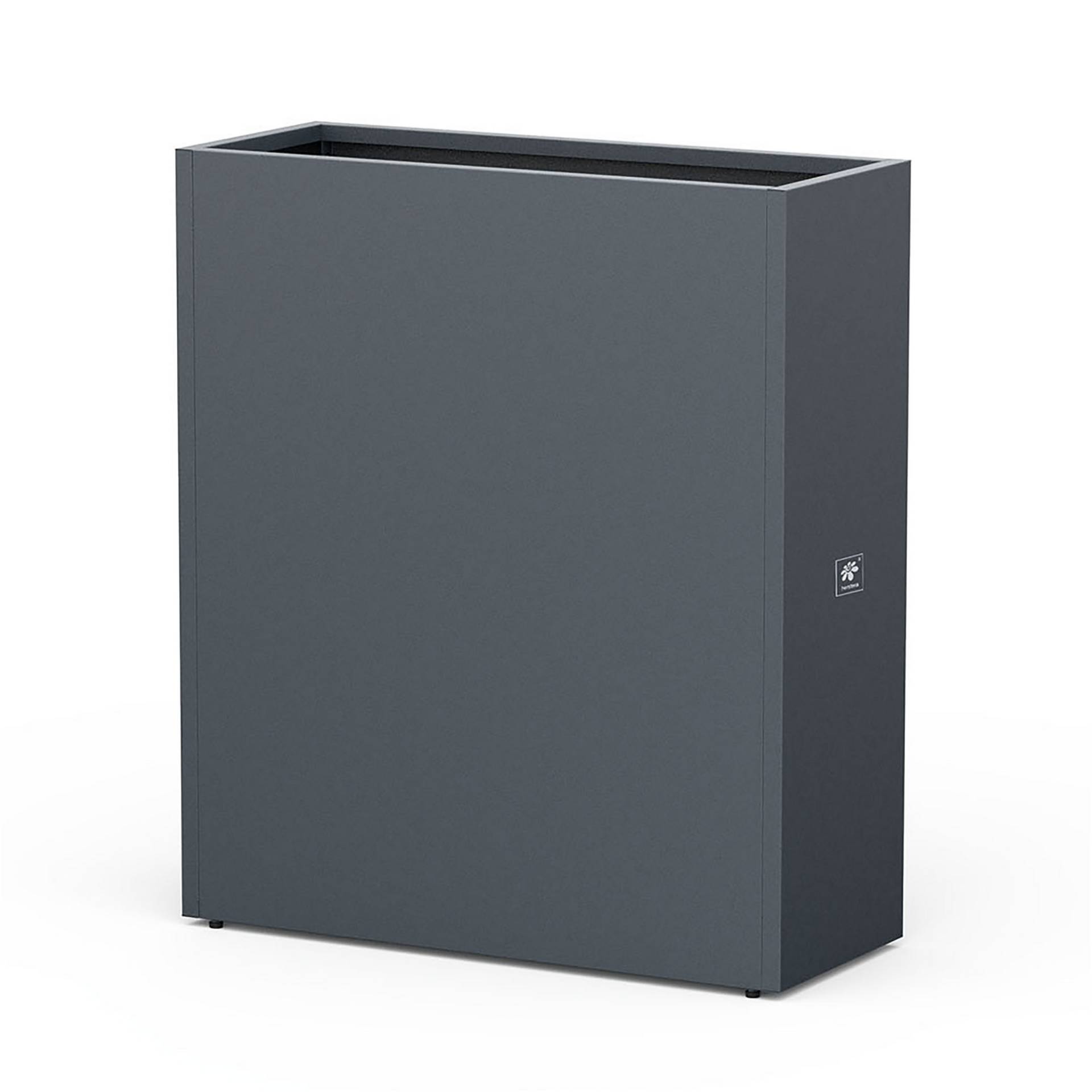 Herstera Hochbeet-Pflanzkübel 'Cube' Metall anthrazit 100 x 40 x 115 cm Herstera Hochbeet-Pflanzkübel 'Cube' Metall anthrazit 100 x 40 x 115 cm von Herstera
