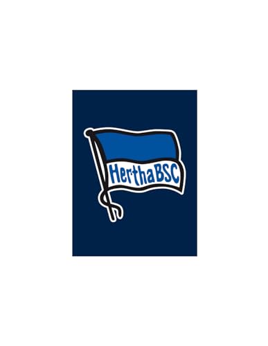 Hertha BSC Berlin Fleecedecke Decke Kuscheldecke ** Navy ** in 150 x 200 cm von Hertha BSC