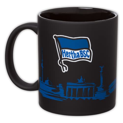 Hertha BSC Berlin Tasse Becher Kaffeetasse ** Skyline gummiert ** von Hertha BSC